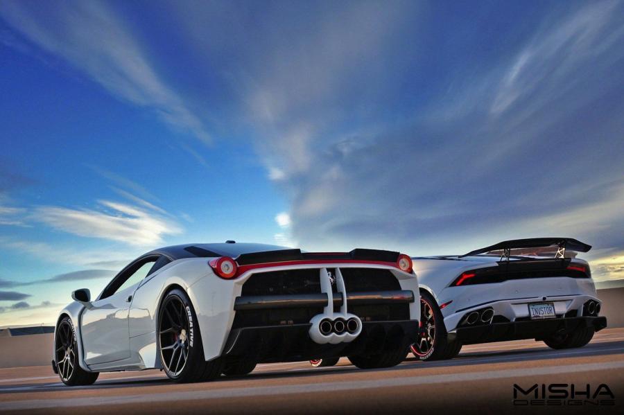  Ferrari 458 Italia Widebody by Misha Designs 2016 года  (фото 10 из 18)